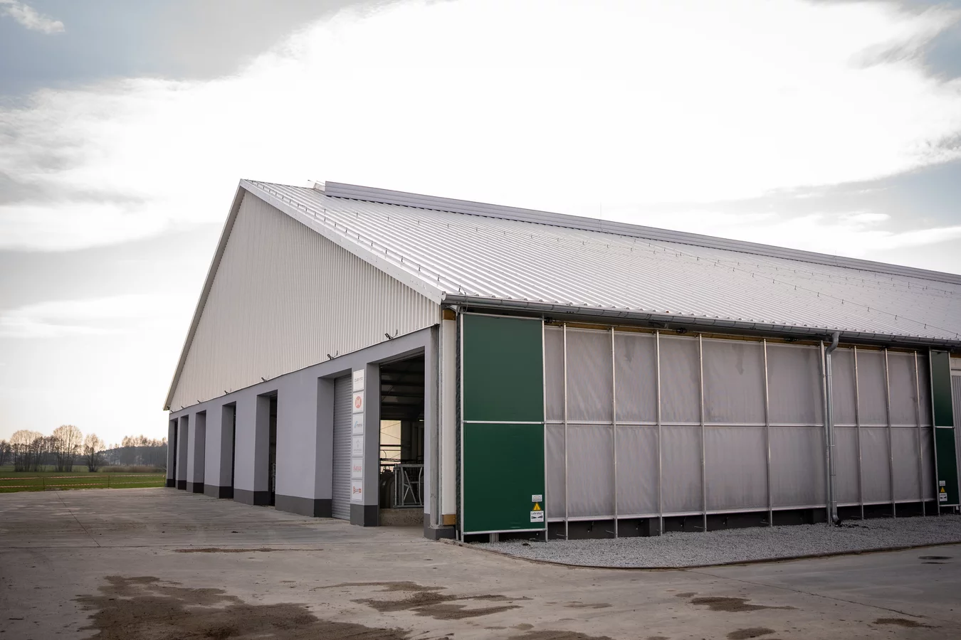 Hala stalowa Leszno - Przedsiębiorstwo Rolne Długie Stare