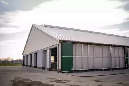 Hala stalowa Leszno - Przedsiębiorstwo Rolne Długie Stare