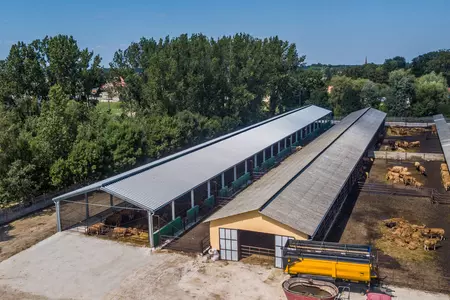 Hala stalowa Leszno - Przedsiębiorstwo Rolne Długie Stare