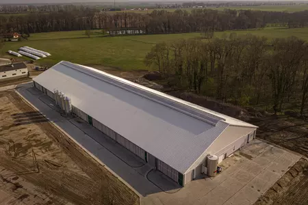 Hala stalowa Leszno - Przedsiębiorstwo Rolne Długie Stare