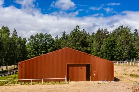 Hala namiotowa- Nieżywiec