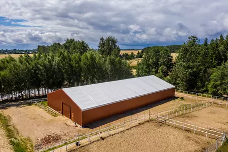 Hala namiotowa- Nieżywiec