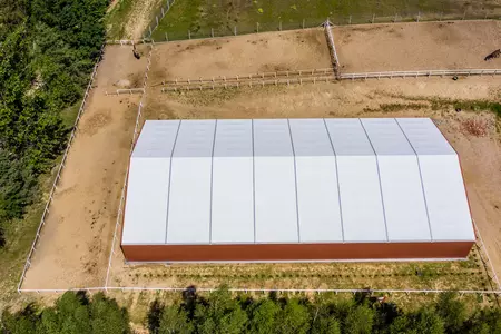 Hala namiotowa- Nieżywiec