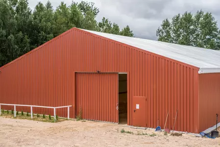 Hala namiotowa- Nieżywiec