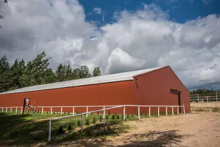 Hala namiotowa- Nieżywiec