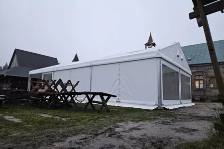 Hala namiotowa Schronisko Orle- Jakuszyce