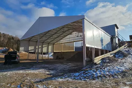 Hala namiotowa- Słowacja