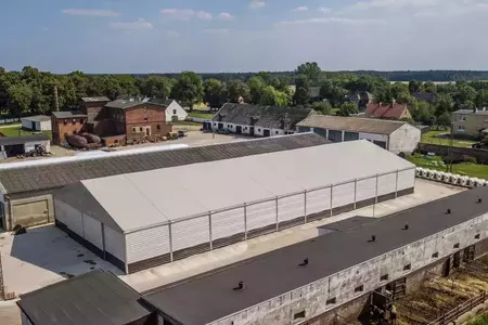 Hala namiotowa jako obiekt sportowy